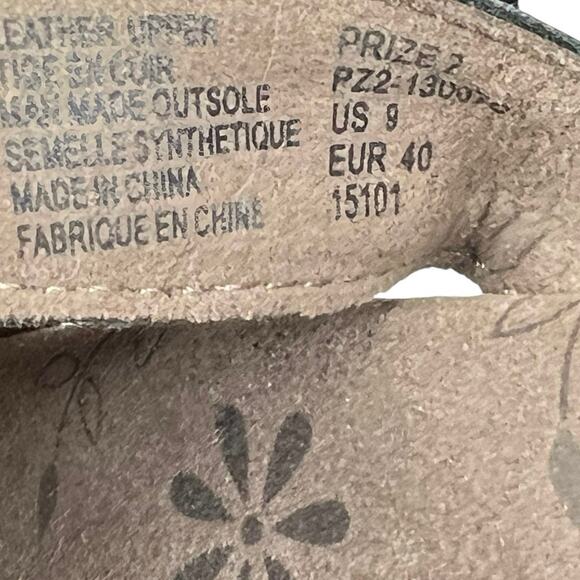 Taos Women’s Prize 4 Brown Red Leather Slip On Sandal Size US 9 - Picture 11 of 11